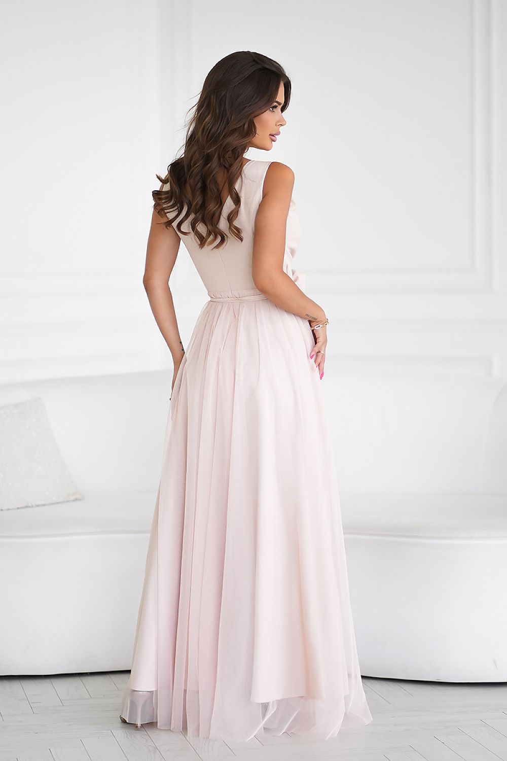  Sukienka Model 318-21 Beige - Bicotone 