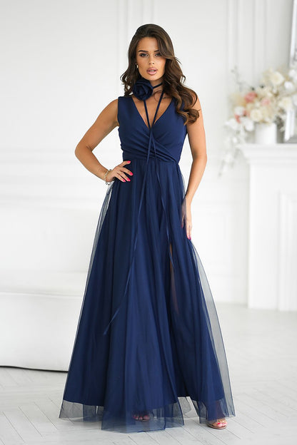  Sukienka Model 318-01 Navy - Bicotone 