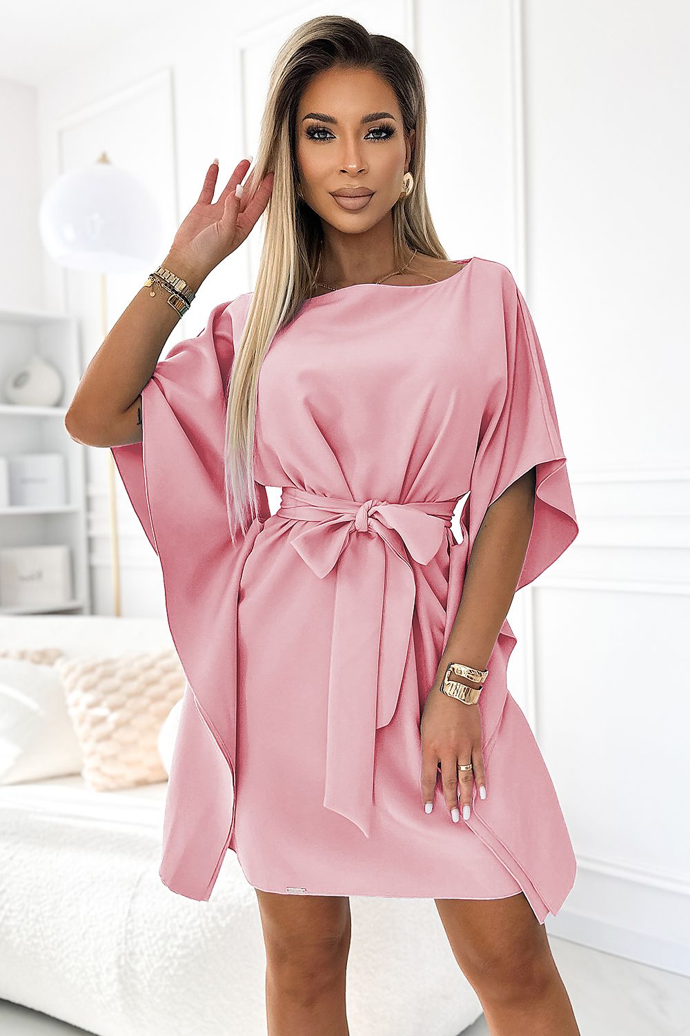  Sukienka Model Sofia 287-32 Dirty Pink - Numoco 