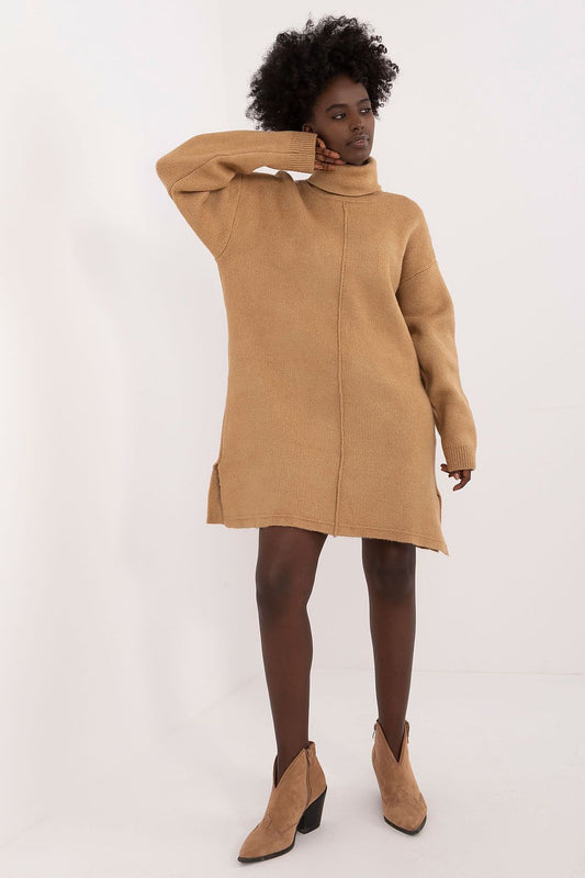  Sukienka Model BA-SK-0547.99 Camel - Badu 