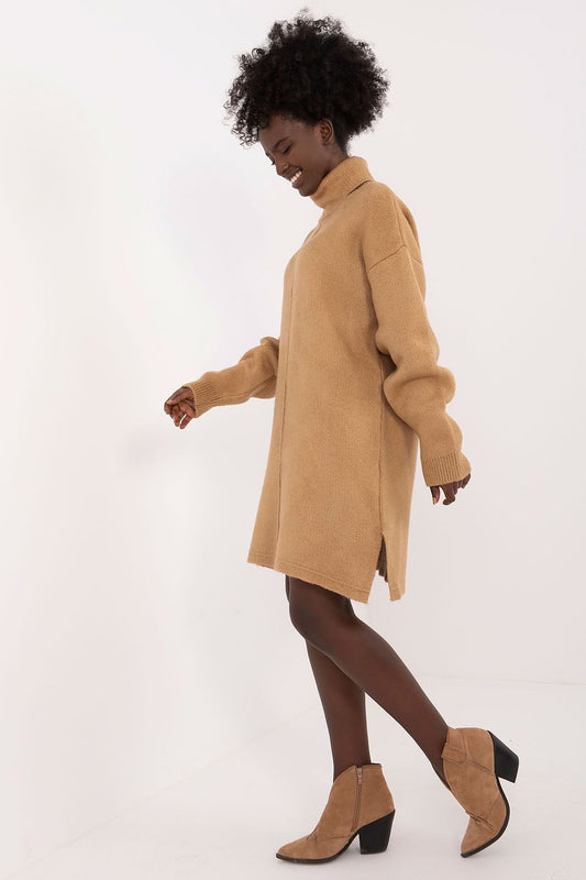  Sukienka Model BA-SK-0547.99 Camel - Badu 