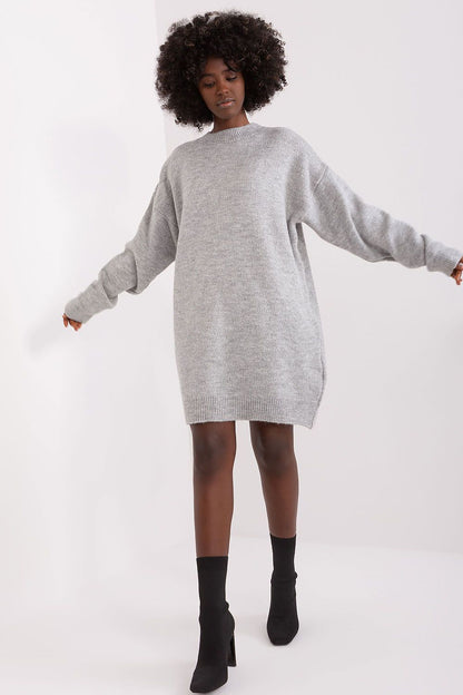 Sukienka Model BA-SK-0568-1.20 Grey - Badu 