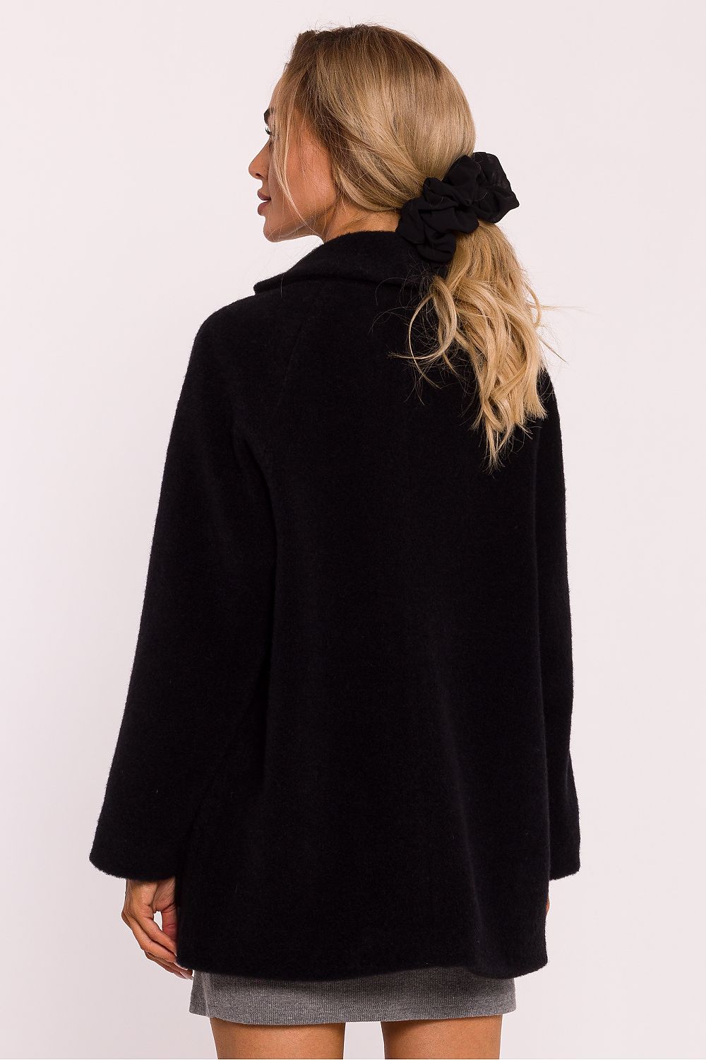   Płaszcz Damski Model MOE808 Black - Moe 