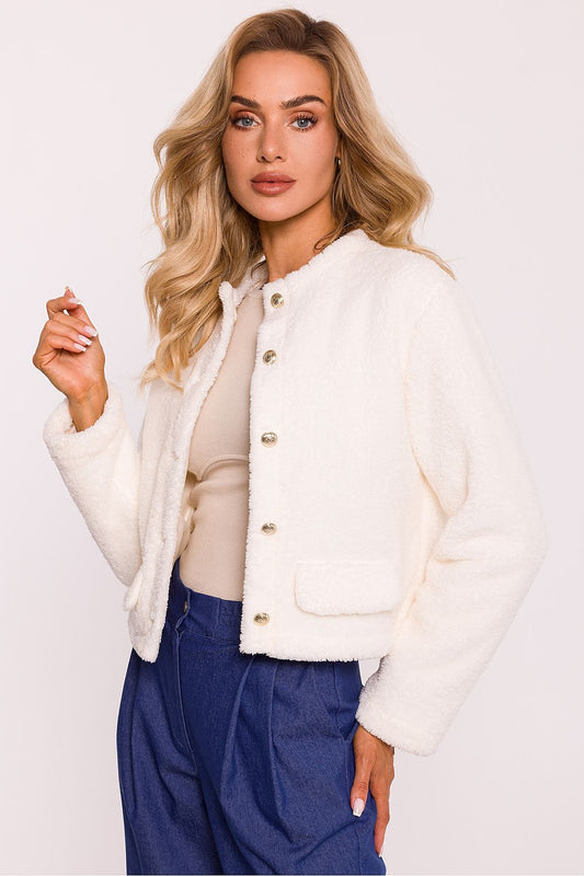   Bluza Damska Model MOE807 Ecru - Moe 