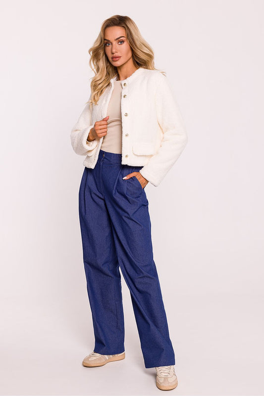   Bluza Damska Model MOE807 Ecru - Moe 