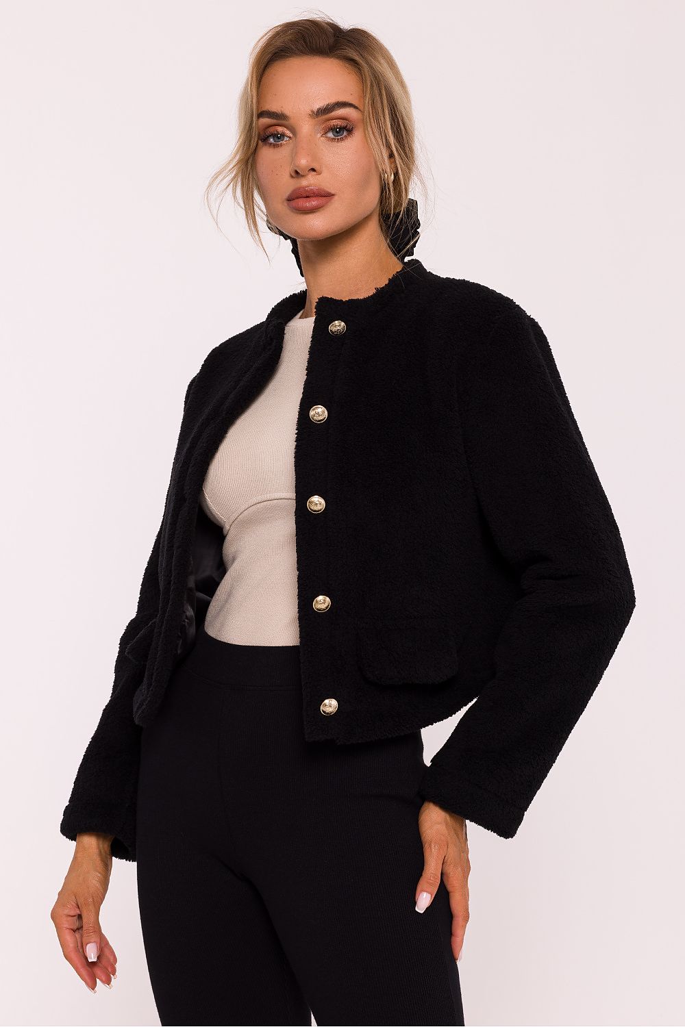   Bluza Damska Model MOE807 Black - Moe 