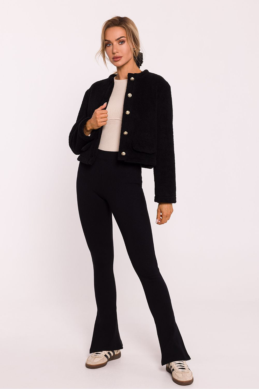   Bluza Damska Model MOE807 Black - Moe 