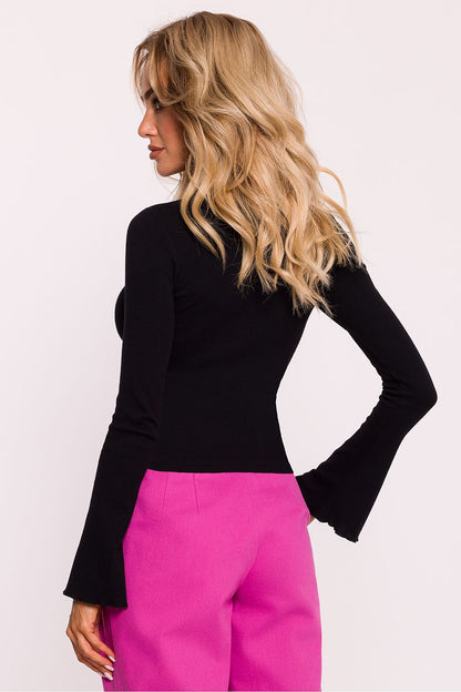   Bluzka Model MOE806 Black - Moe 