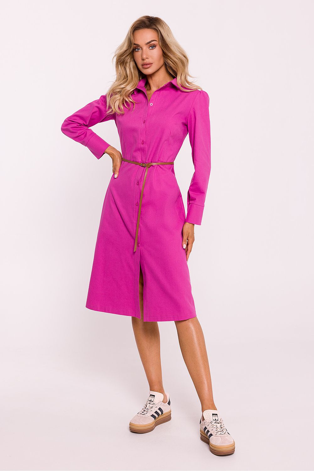  Sukienka Model MOE804 Pink - Moe 