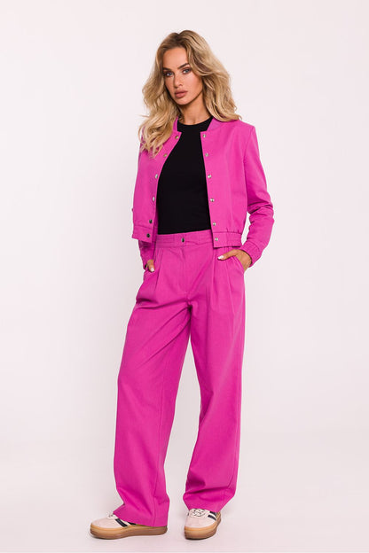   Kurtka Damska Model MOE800 Pink - Moe 