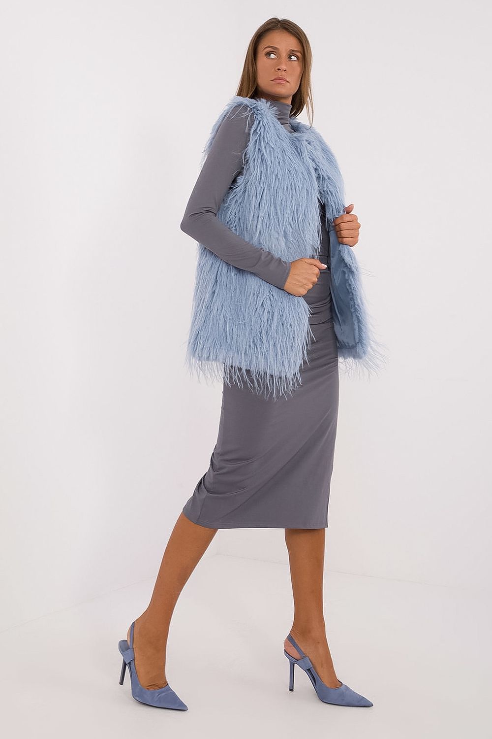   Kamizelka Model AT-KZ-2349-1.31P Grey/Blue - AT 
