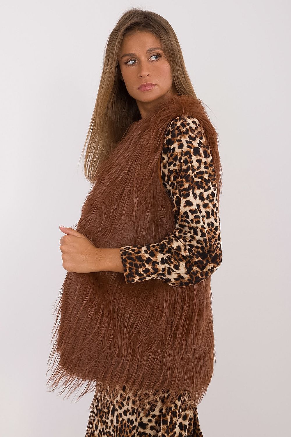   Kamizelka Model AT-KZ-2349-1.18 Light Brown - AT 