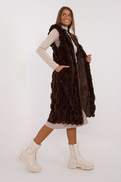   Kamizelka Model AT-KZ-2368-1.07 Dark Brown - AT 