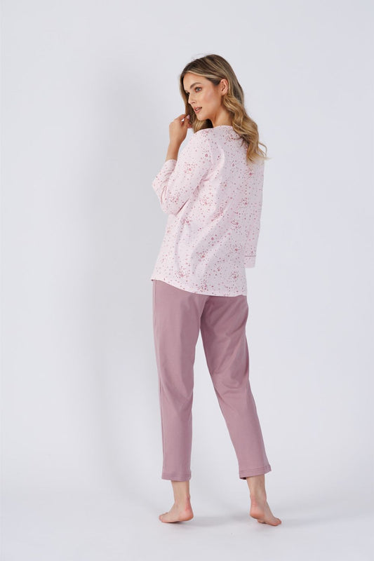  Piżama Damska Model Timea 1499 Powder Pink - M-Max 