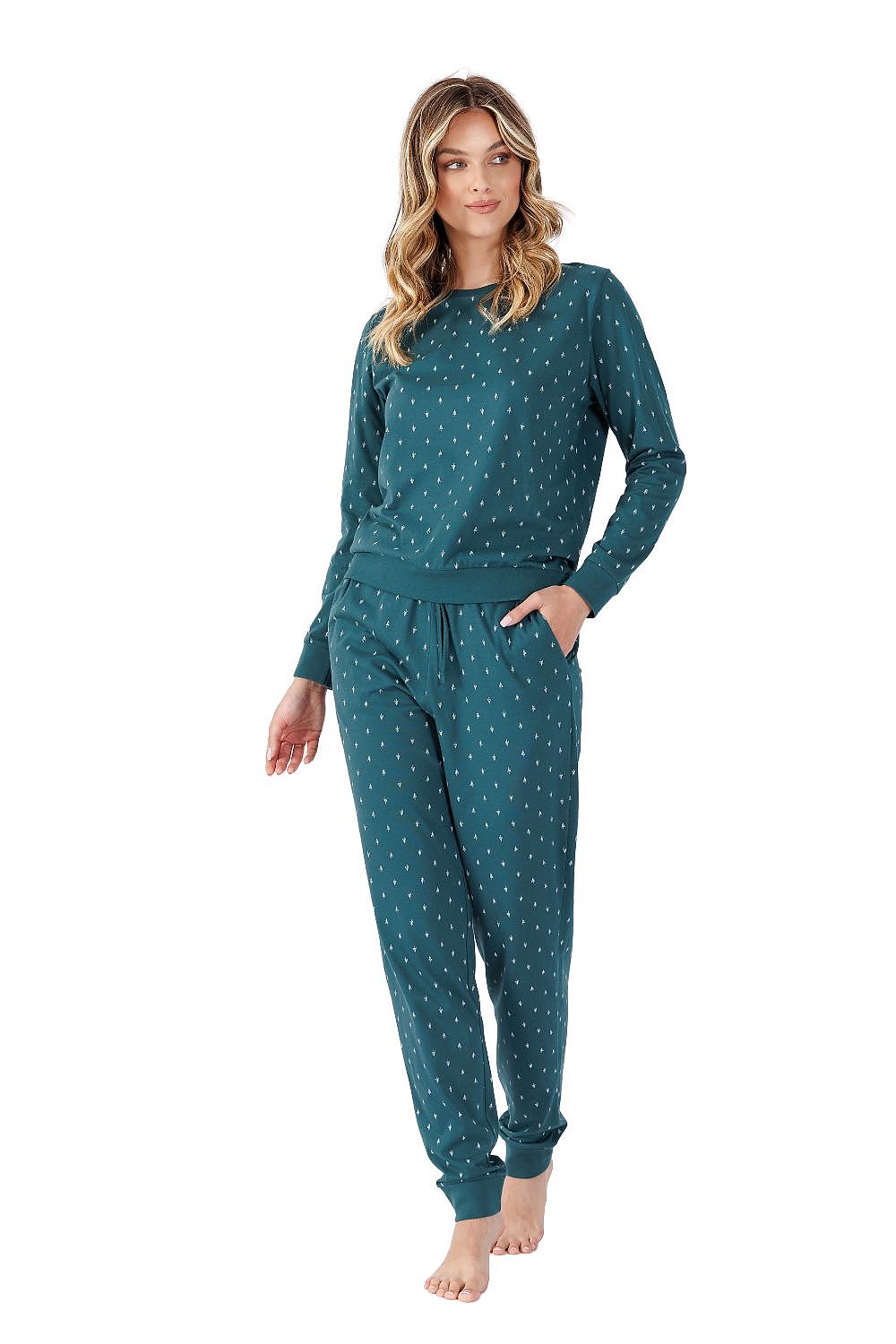  Piżama Damska Model Nikol 1479 Green - M-Max 