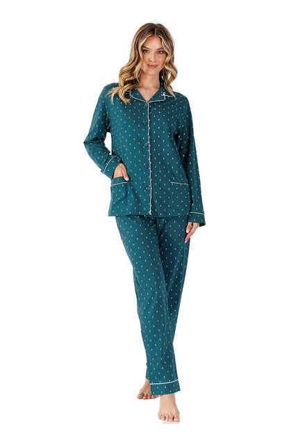  Piżama Damska Model Newena 1478 Green - M-Max 