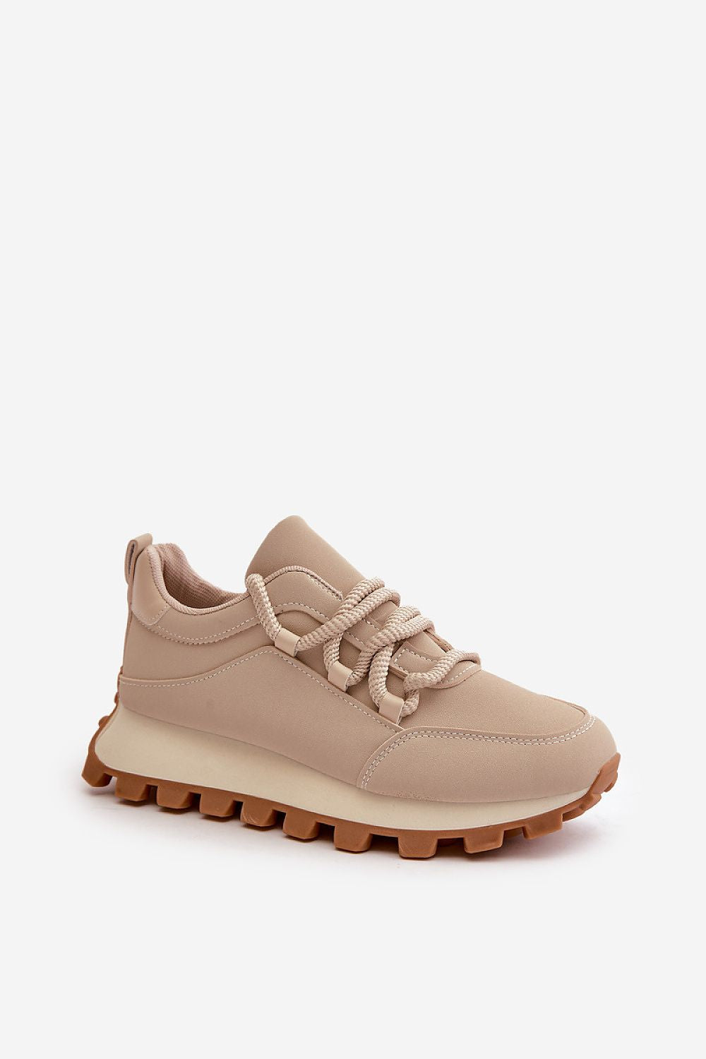   Buty Sportowe Model Riadella 24898 Beige - Step in style 