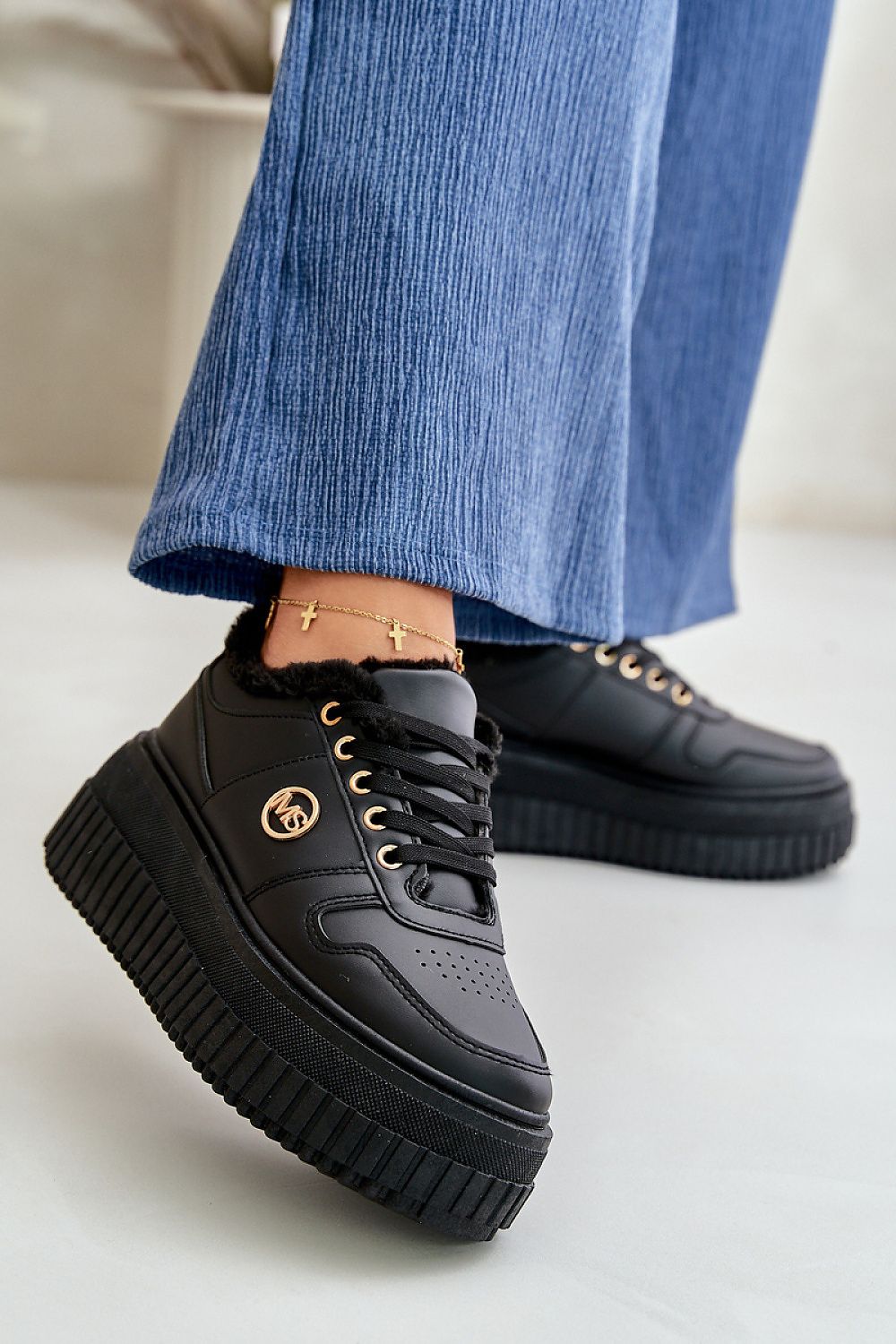   Buty Sportowe Model Verissha TL292 Black - Step in style 
