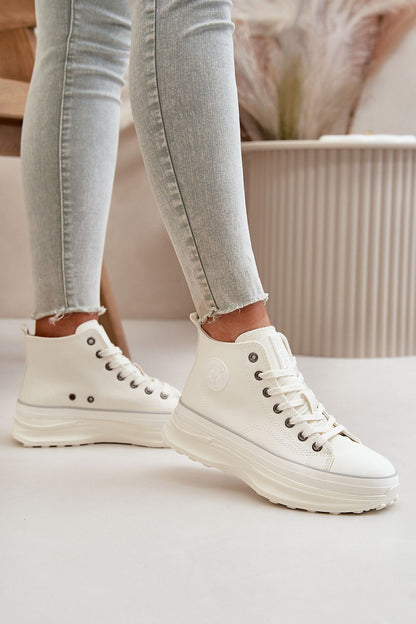   Trampki Model Big Star OO274064 White - Step in style 