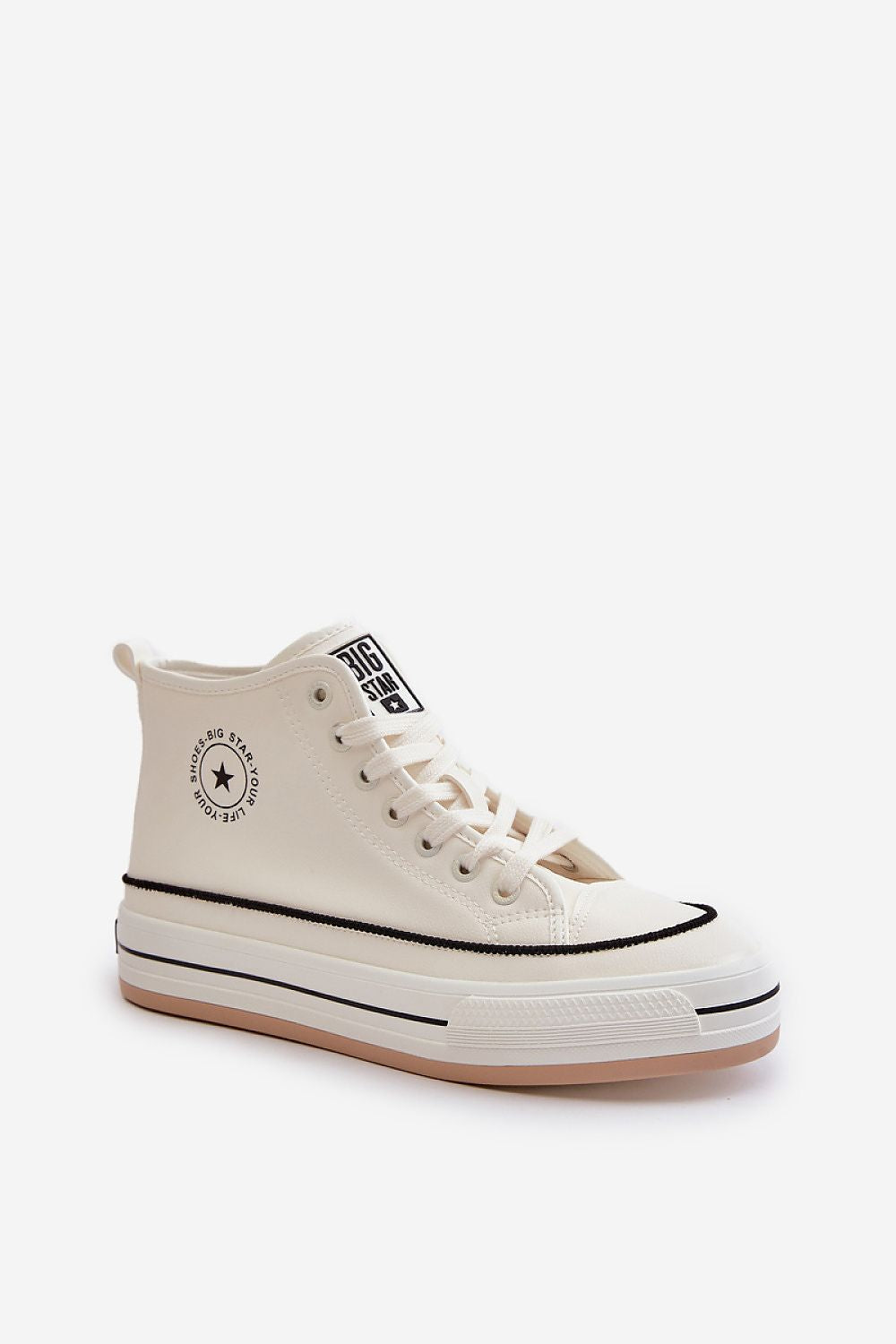   Trampki Model Big Star OO274061 White - Step in style 