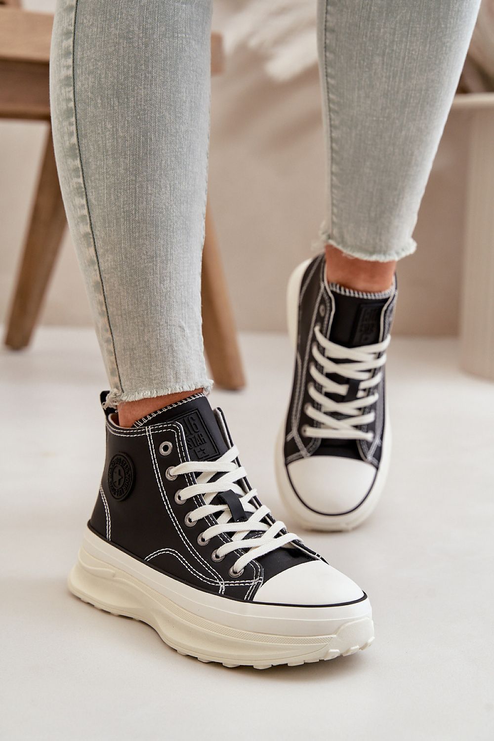   Trampki Model Big Star OO274063 Black - Step in style 