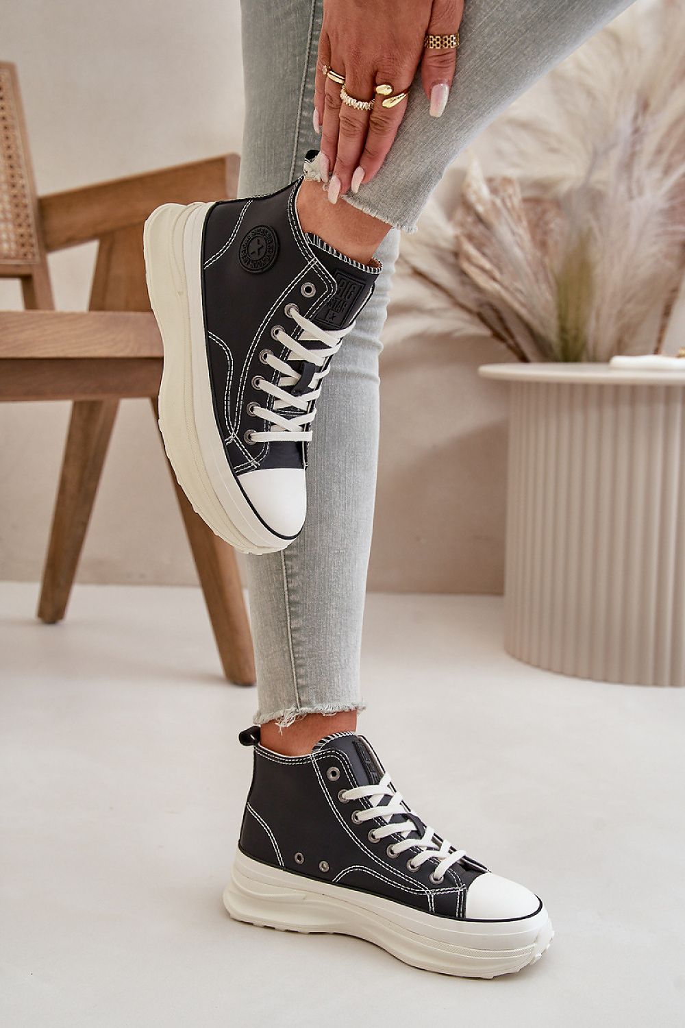   Trampki Model Big Star OO274063 Black - Step in style 