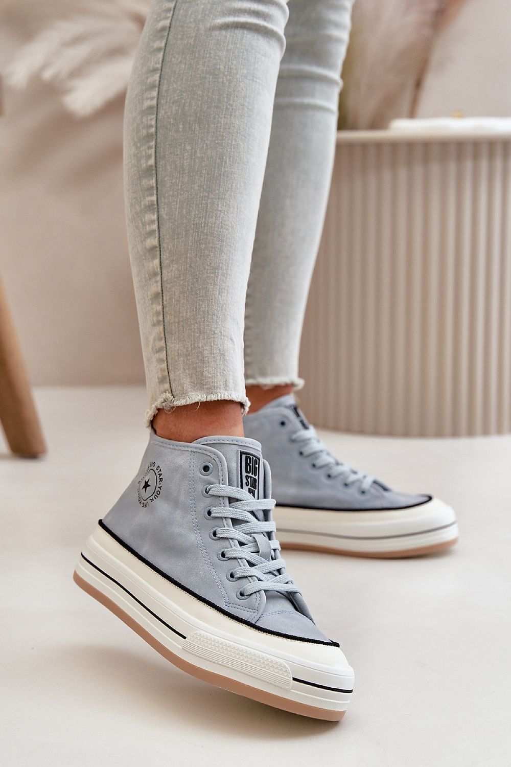   Trampki Model Big Star OO274069 Blue - Step in style 