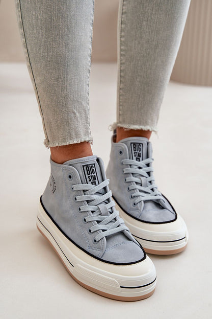   Trampki Model Big Star OO274069 Blue - Step in style 