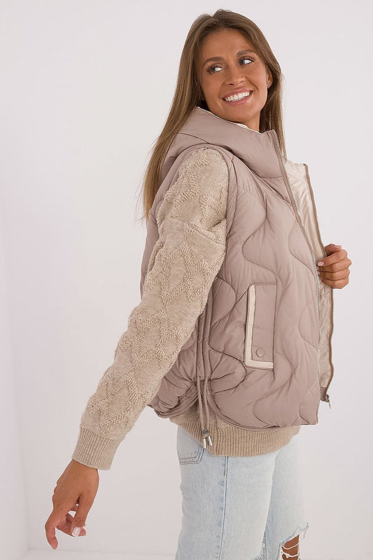   Kamizelka Model MBM-KZ-2302.54 Beige - MBM 