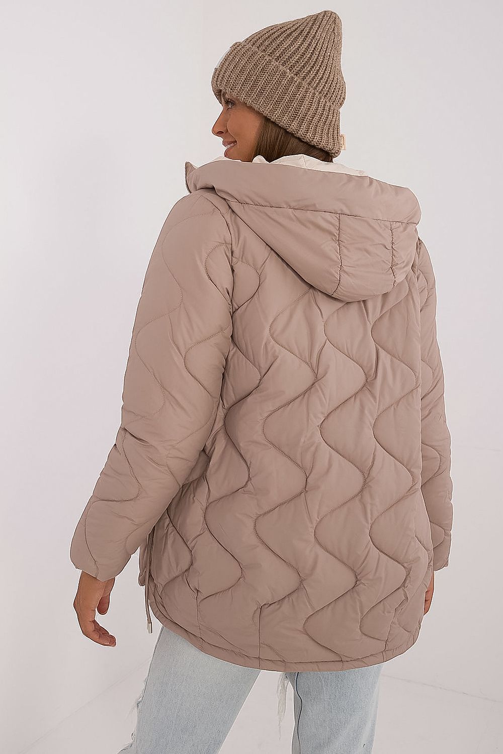   Kurtka Damska Model MBM-KR-2319.37 Beige - MBM 