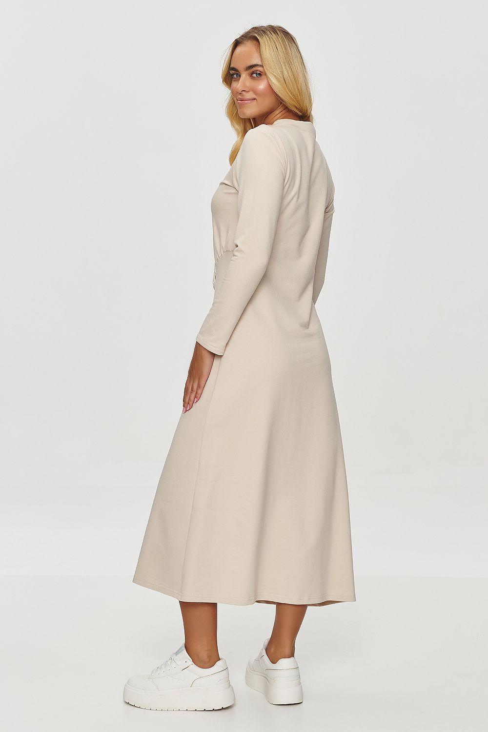  Sukienka Model M847 Light Beige - Makadamia 
