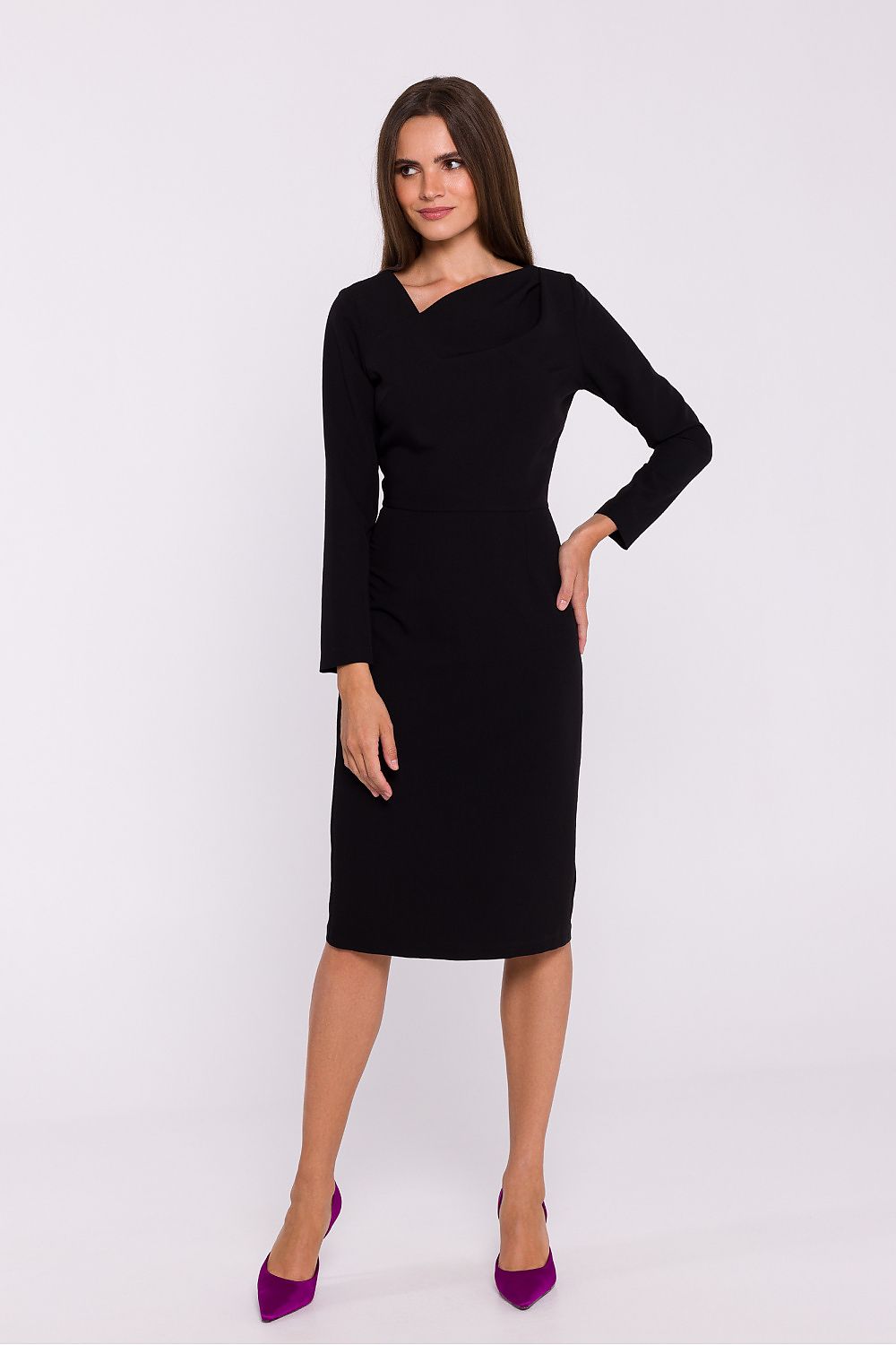  Sukienka Model S376 Black - Stylove 