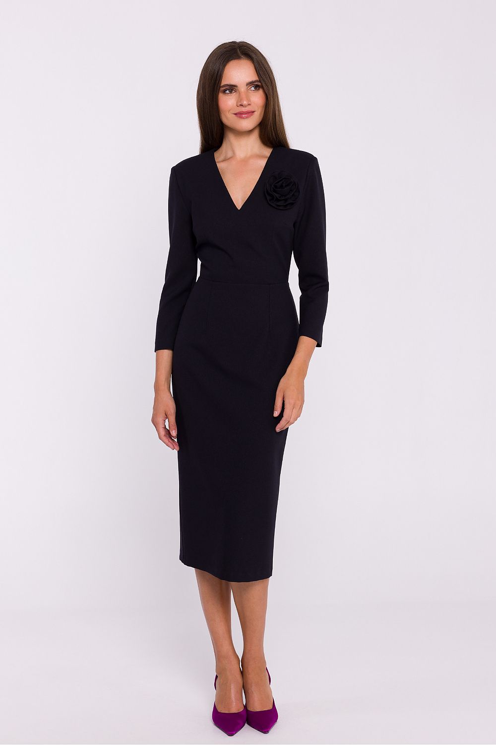  Sukienka Model S372 Black - Stylove 