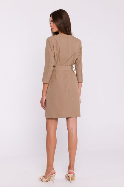  Sukienka Model S369 Beige - Stylove 