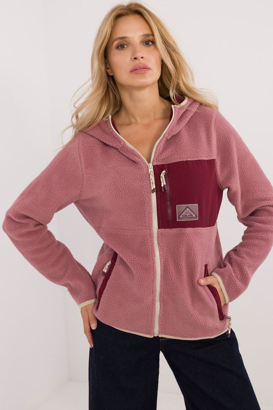   Bluza Damska Model D20001M02671A3 Dark Pink - Sublevel 