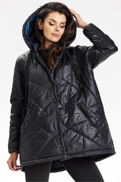   Kurtka Damska Model A687 Black - awama 