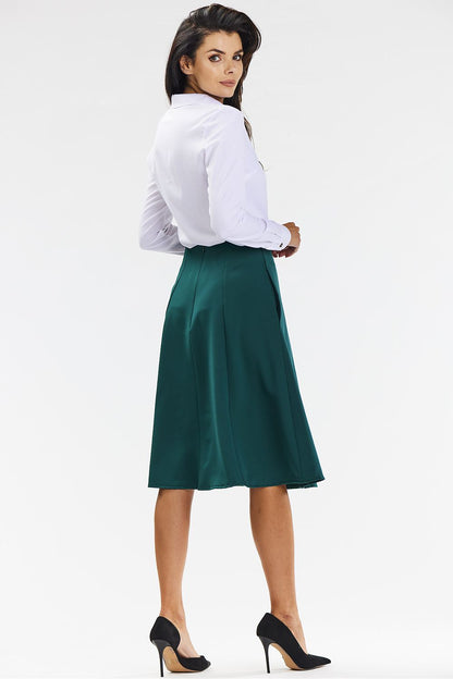  Spódnica Model A673 Bottle Green - awama 