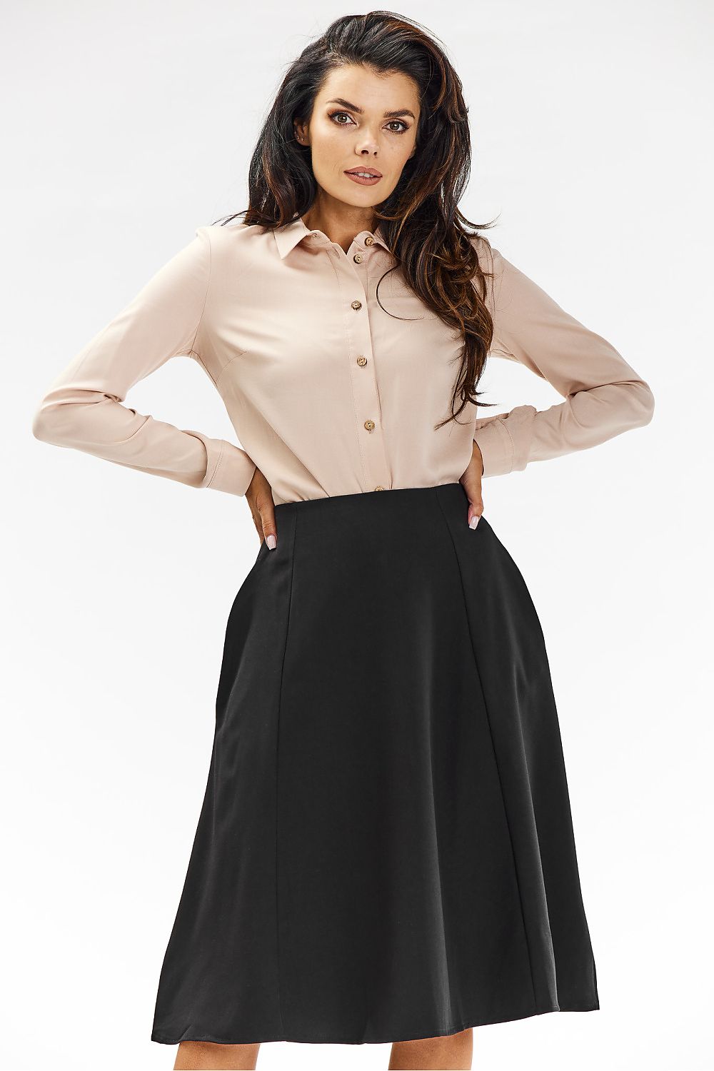 Spódnica Model A673 Black - awama 