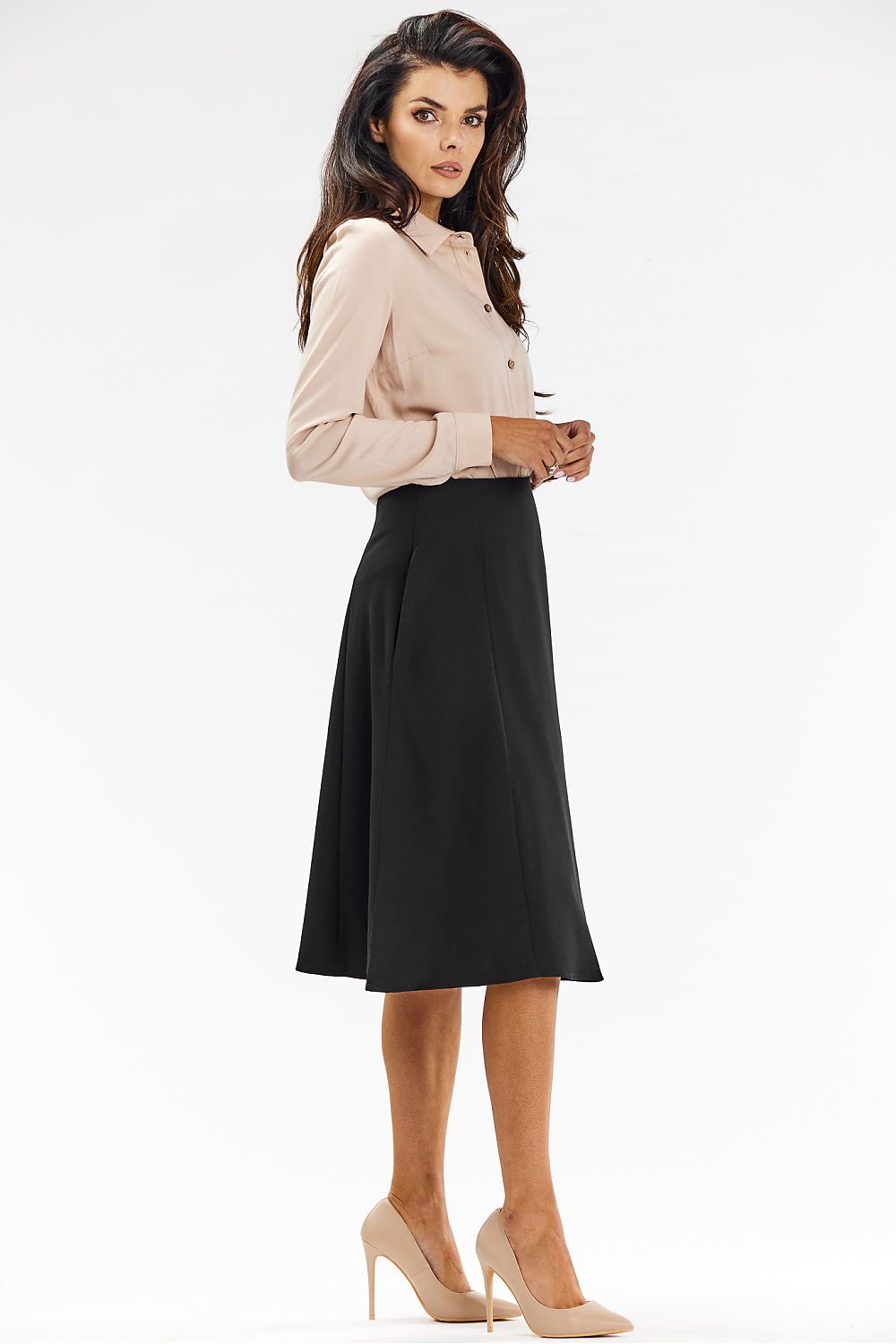  Spódnica Model A673 Black - awama 