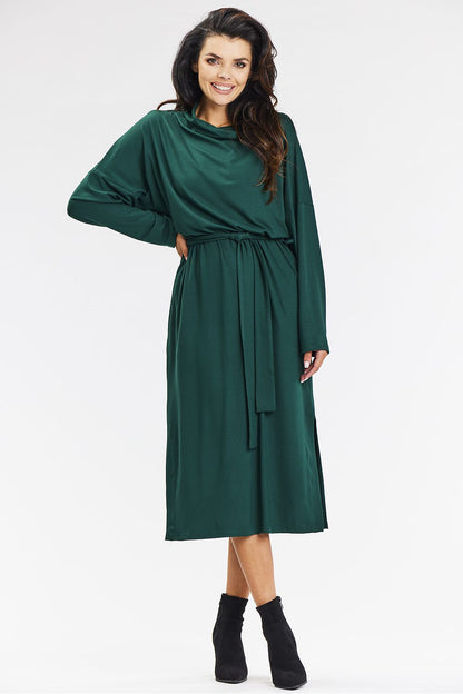  Sukienka Model A671 Bottle Green - awama 