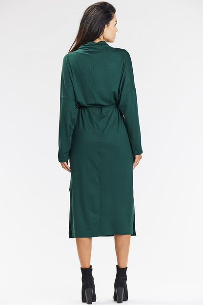  Sukienka Model A671 Bottle Green - awama 