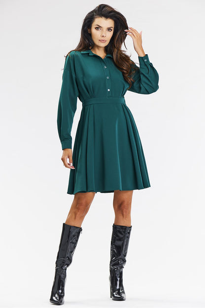  Sukienka Model A668 Bottle Green - awama 