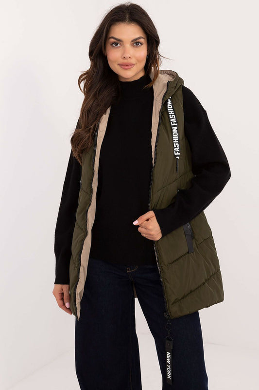   Kamizelka Model SK-KZ-HH-275.67 Khaki - Factory Price 