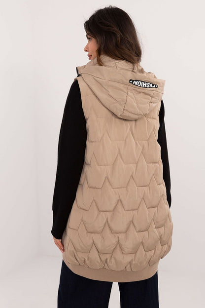   Kamizelka Model SK-KZ-HH-079.09 Beige - Factory Price 