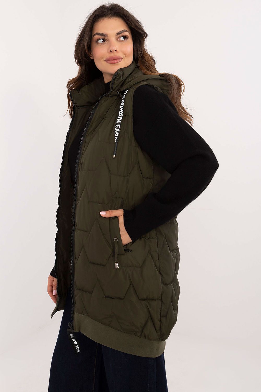   Kamizelka Model SK-KZ-HH-079.73 Khaki - Factory Price 