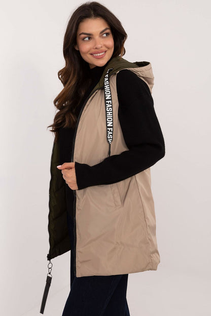   Kamizelka Model SK-KZ-HH-275.67 Khaki - Factory Price 