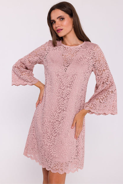  Sukienka Model S380 Powder Pink - Stylove 