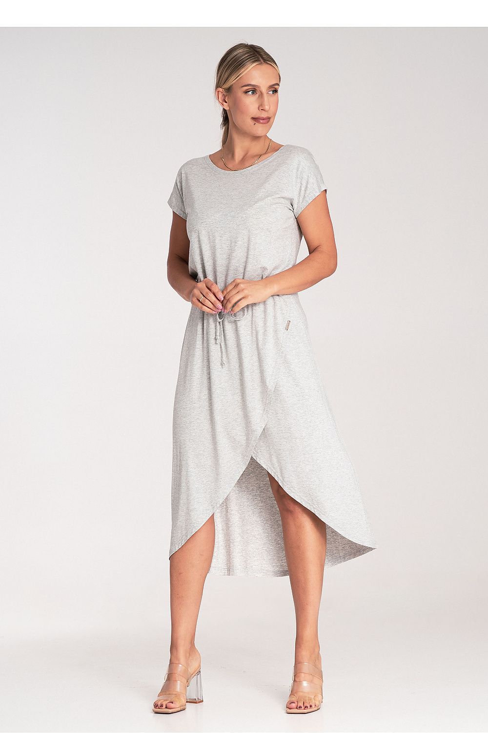  Sukienka Model M1041 Grey Melange - Figl 