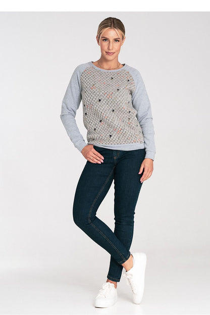   Bluza Damska Model M1046 Grey - Figl 