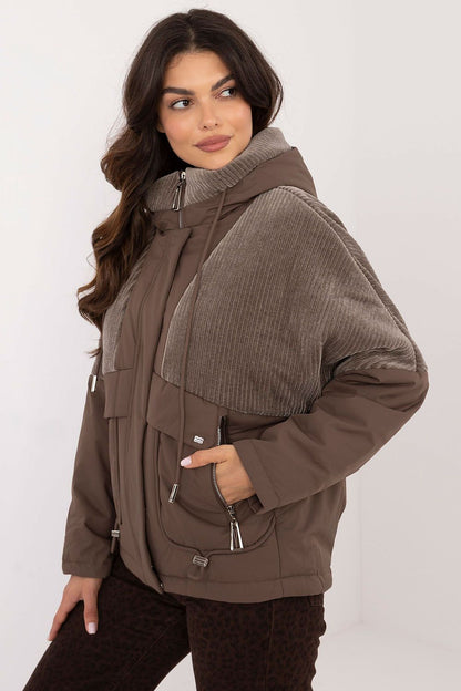   Kurtka Damska ModelMBM-KR-AJ218.42 Brown - MBM 